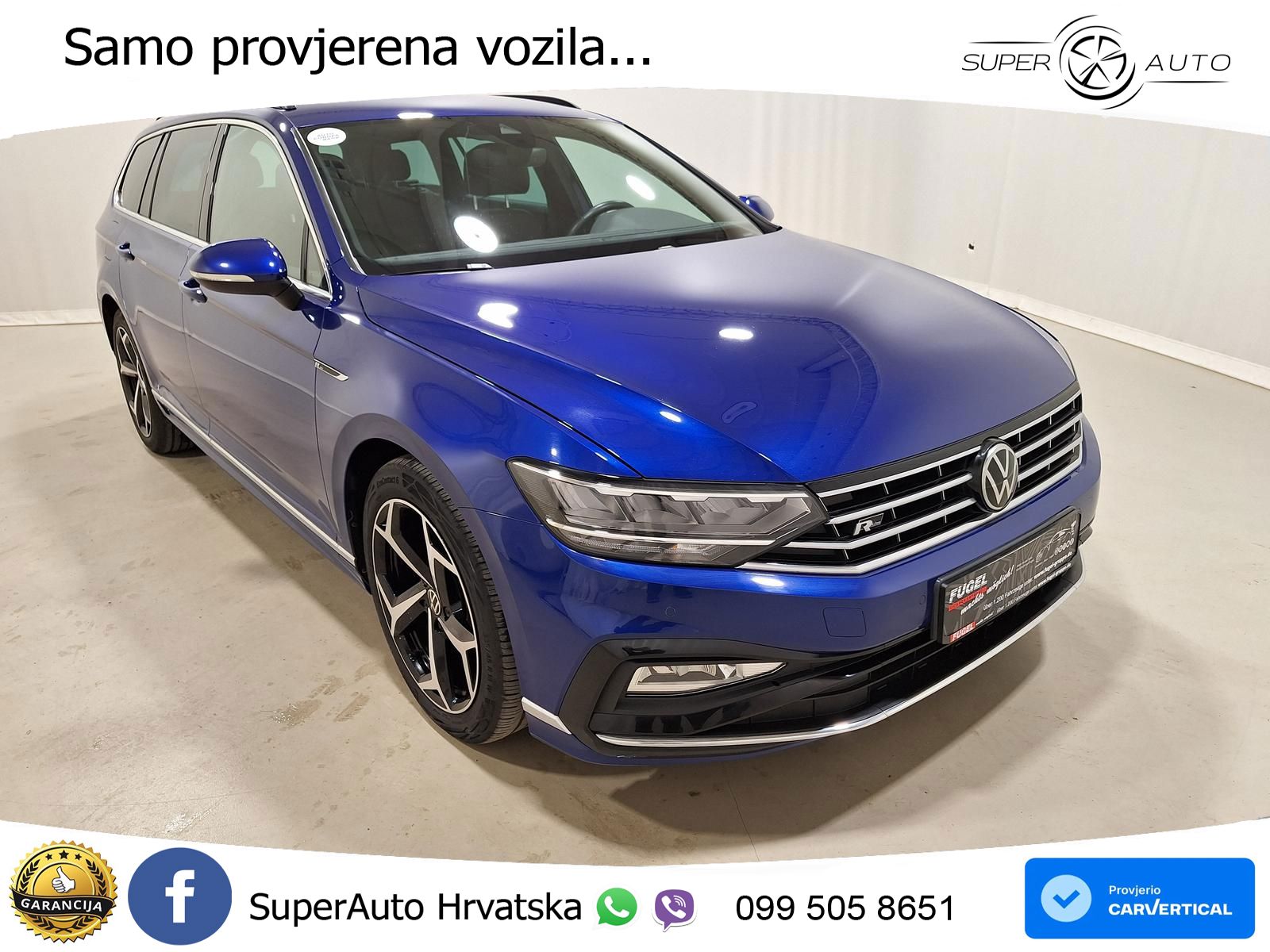 Volkswagen Passat Variant 2.0 TDI (200 KS) DSG R-Line LED+GR SJED+ACC