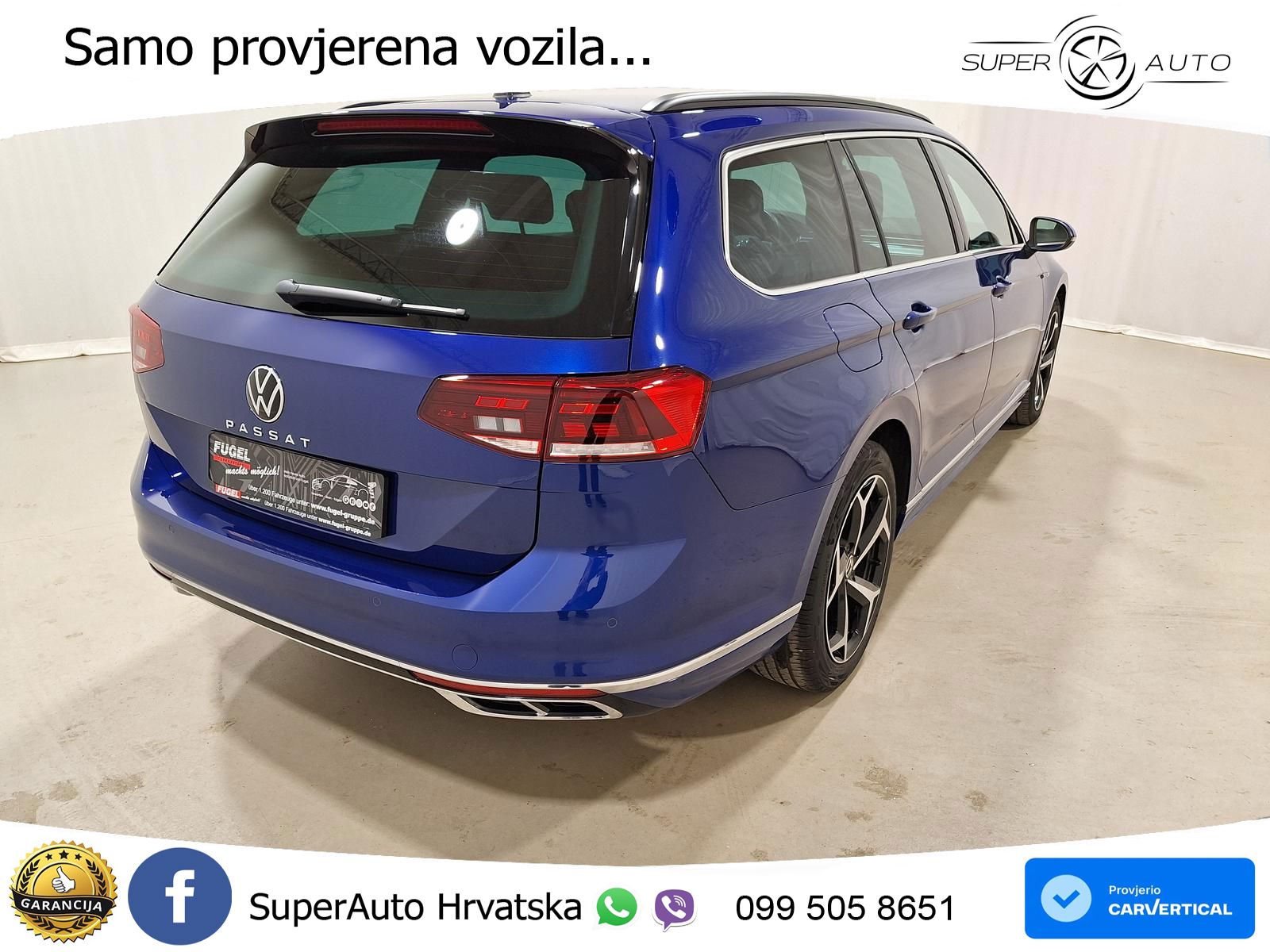 Volkswagen Passat Variant 2.0 TDI (200 KS) DSG R-Line LED+GR SJED+ACC