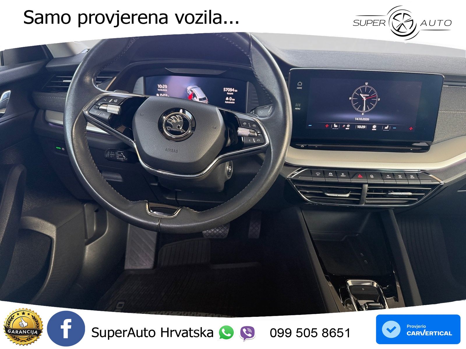 Škoda Octavia Combi 2.0 TDI (150 KS) DSG LED+GR SJED+ACC