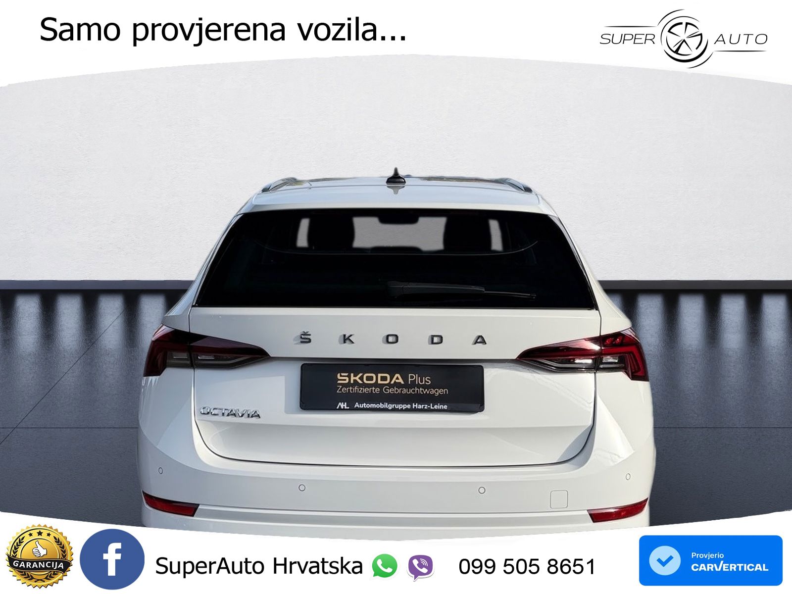 Škoda Octavia Combi 2.0 TDI (150 KS) DSG LED+GR SJED+ACC