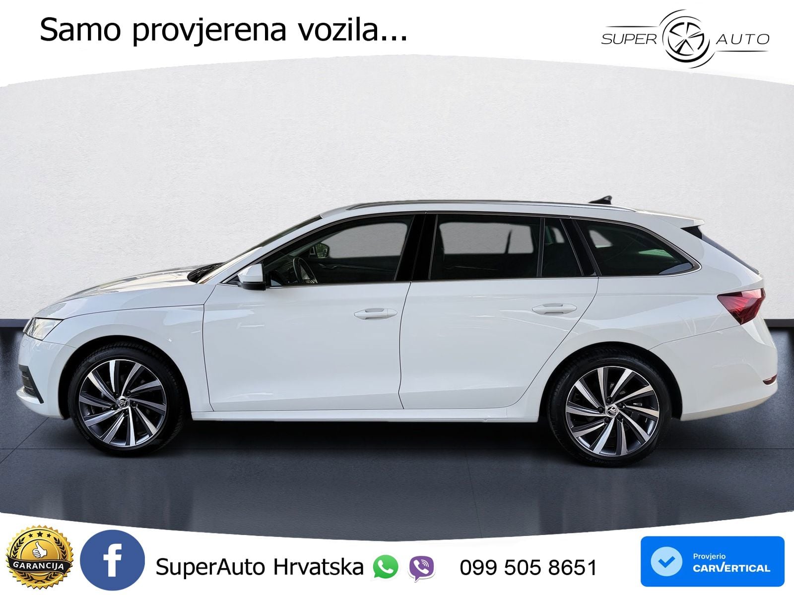 Škoda Octavia Combi 2.0 TDI (150 KS) DSG LED+GR SJED+ACC
