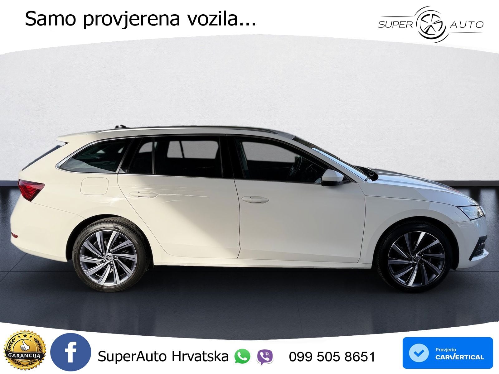 Škoda Octavia Combi 2.0 TDI (150 KS) DSG LED+GR SJED+ACC