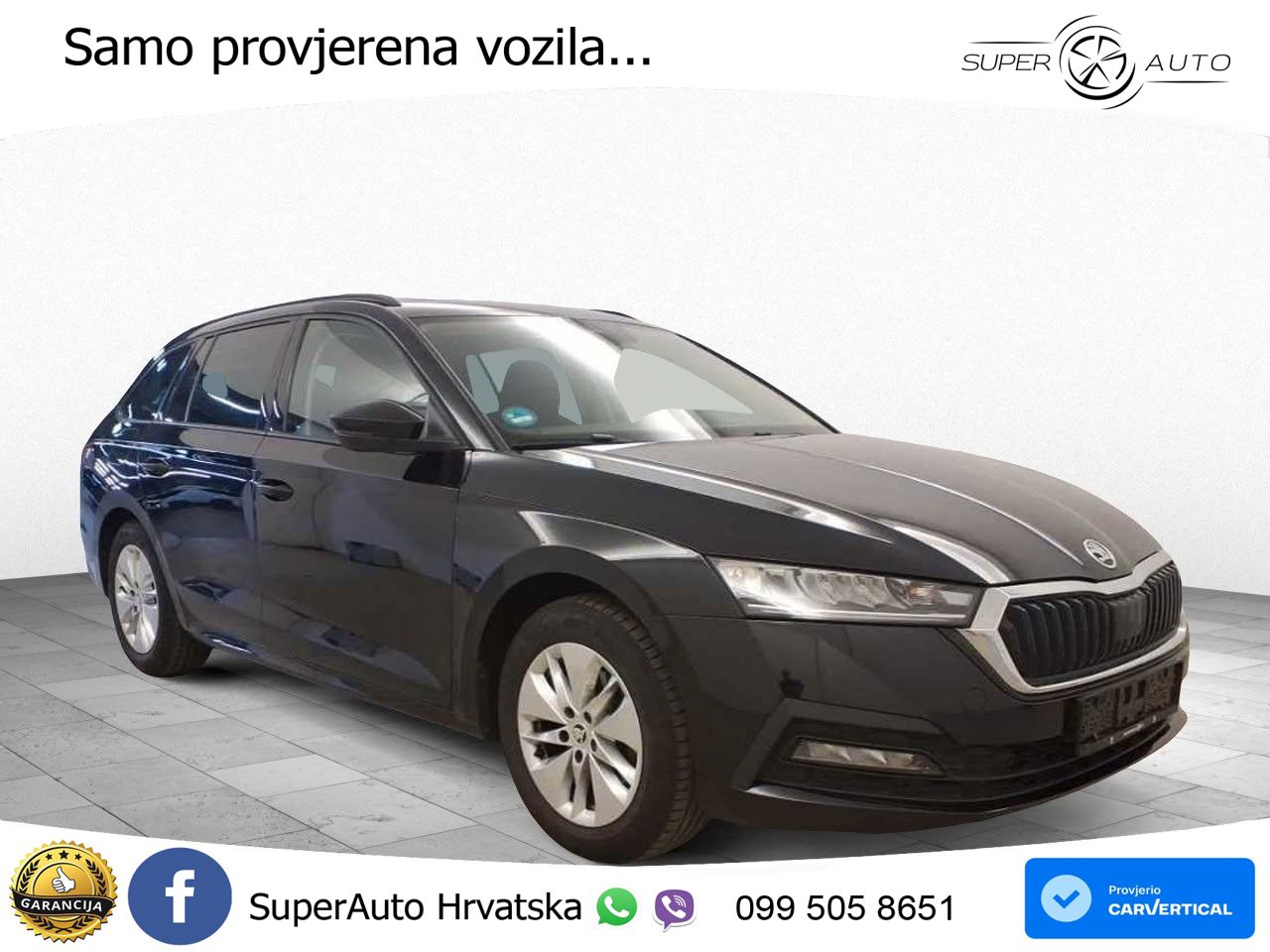 Škoda Octavia Combi 2.0 TDI (150 KS) LED+GR SJED+ACC