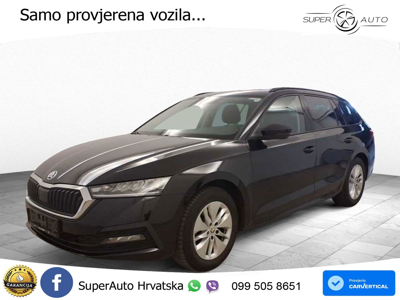 Škoda Octavia Combi 2.0 TDI (150 KS) LED+GR SJED+ACC