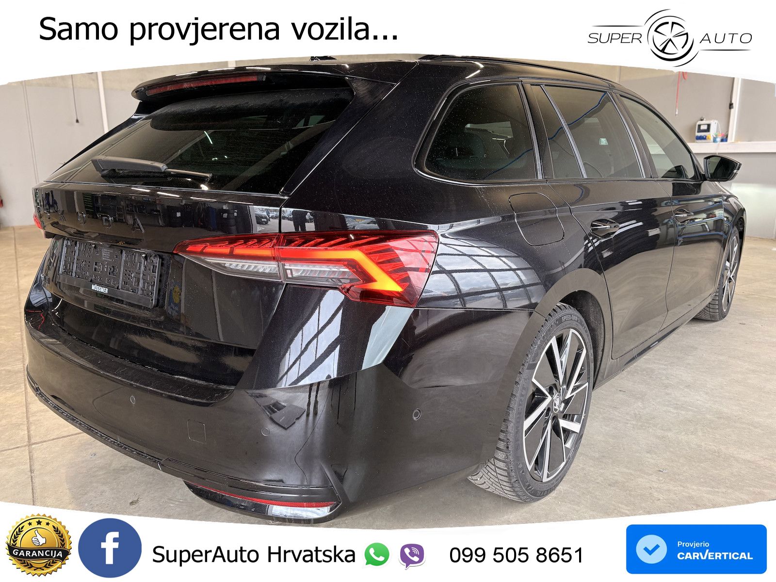 Škoda Octavia Combi 1.5 TSI (150 KS) DSG SportLine MATRIX+GR SJED+KAM