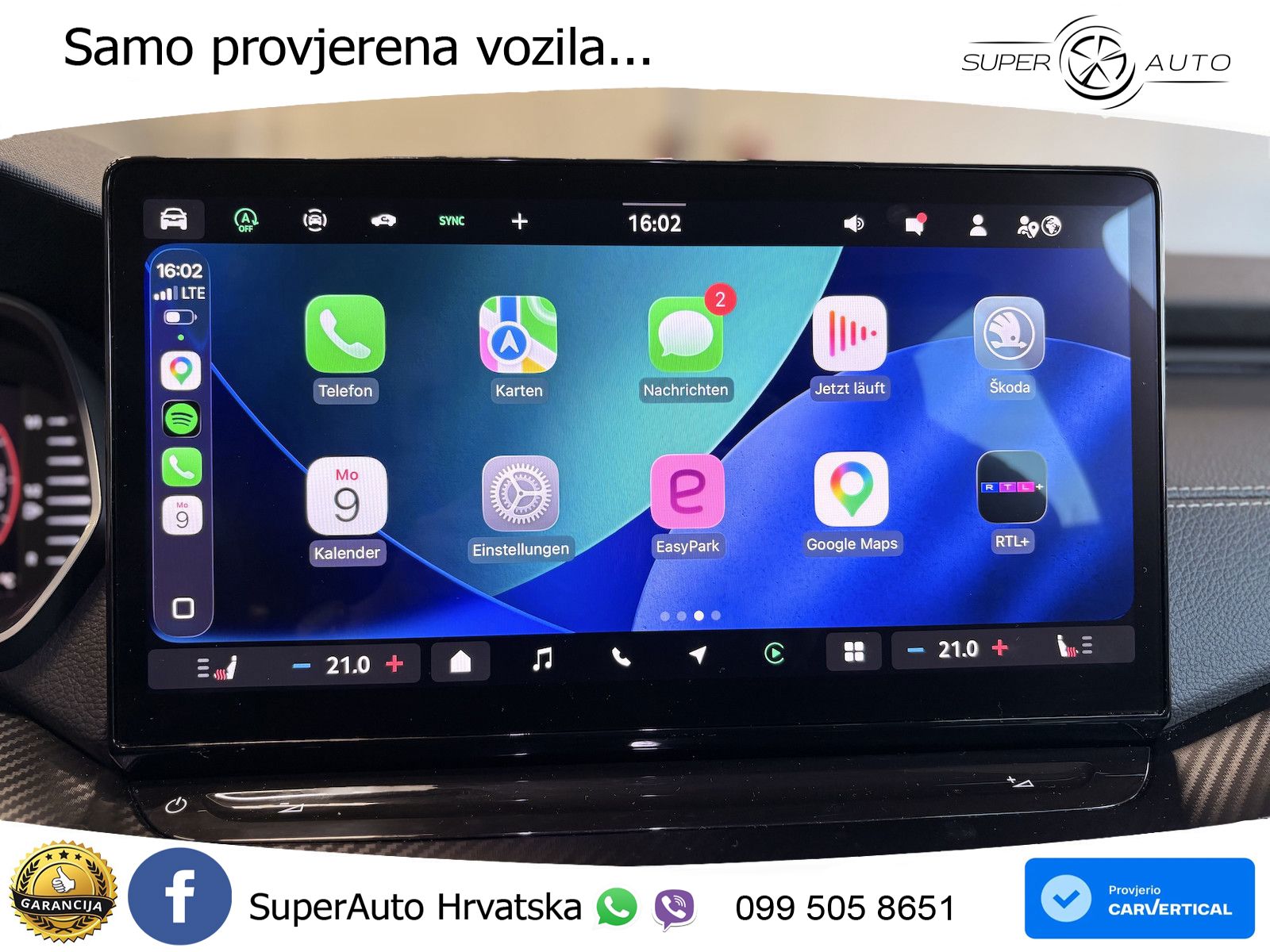 Škoda Octavia Combi 1.5 TSI (150 KS) DSG SportLine MATRIX+GR SJED+KAM