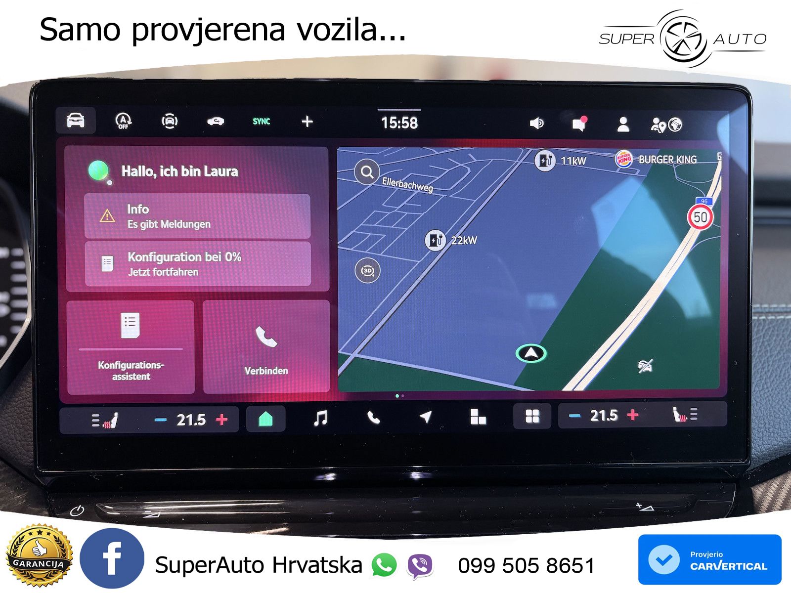 Škoda Octavia Combi 1.5 TSI (150 KS) DSG SportLine MATRIX+GR SJED+KAM