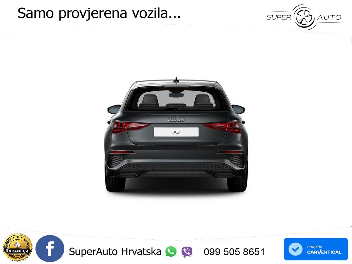 Audi A3 35 TFSI (150 KS) S tronic S line LED+GR SJED+ACC
