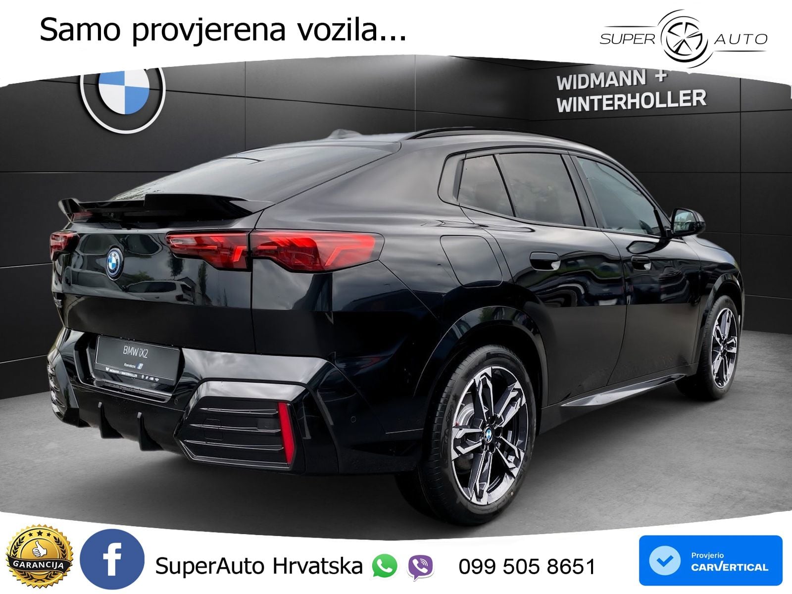 BMW iX2 66.5 kWh (313 KS) xDrive30 LED+GR SJED+ACC