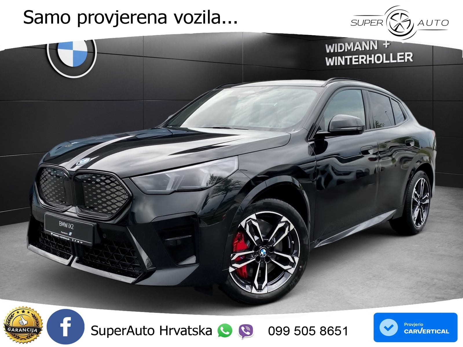 BMW iX2 66.5 kWh (313 KS) xDrive30 LED+GR SJED+ACC