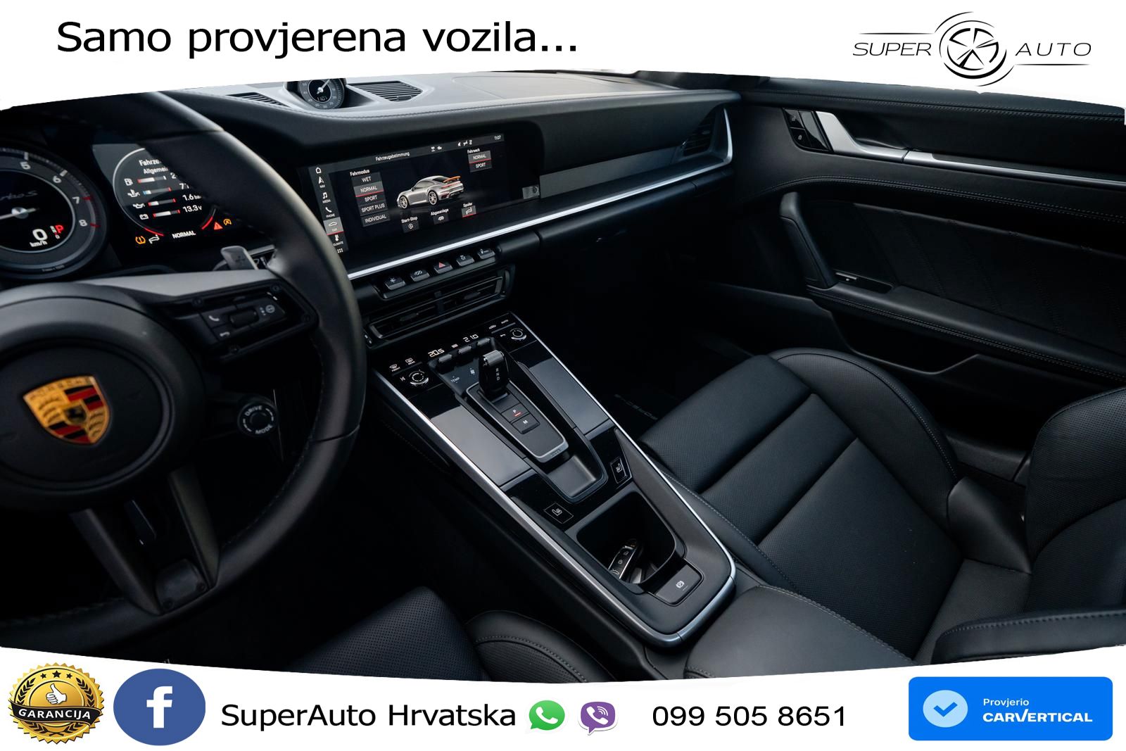 Porsche 911 Turbo S 3.8 (650 KS) PDK LED+GR SJED+ACC