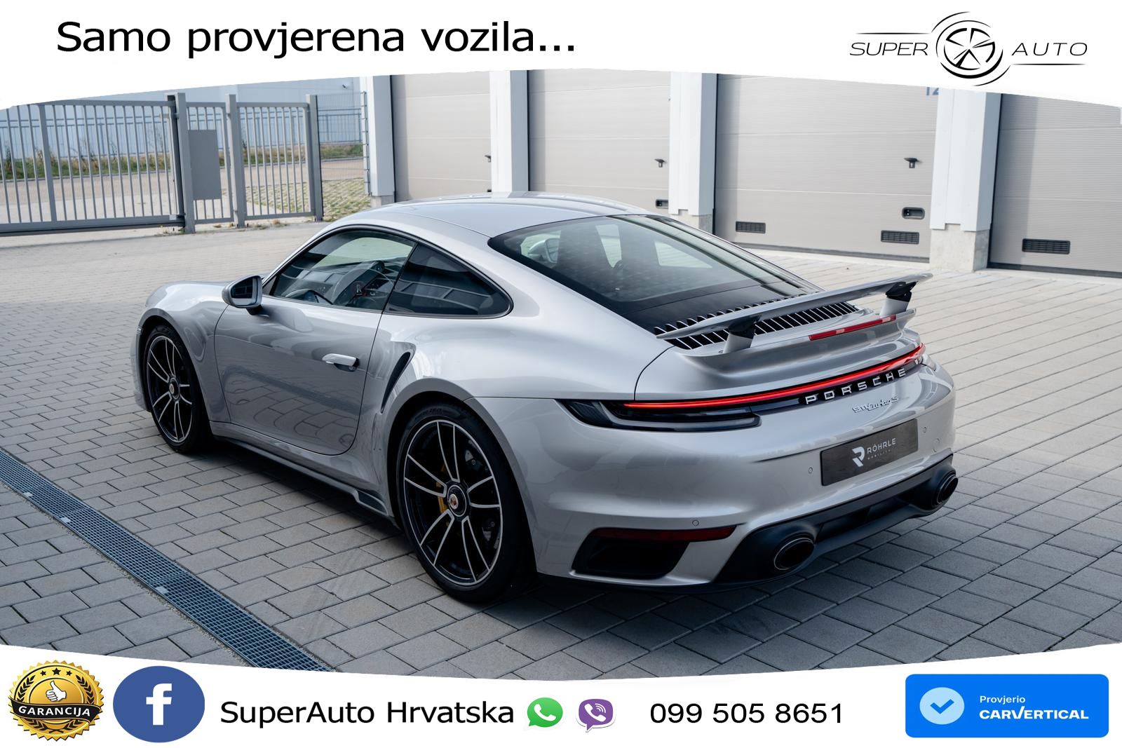 Porsche 911 Turbo S 3.8 (650 KS) PDK LED+GR SJED+ACC