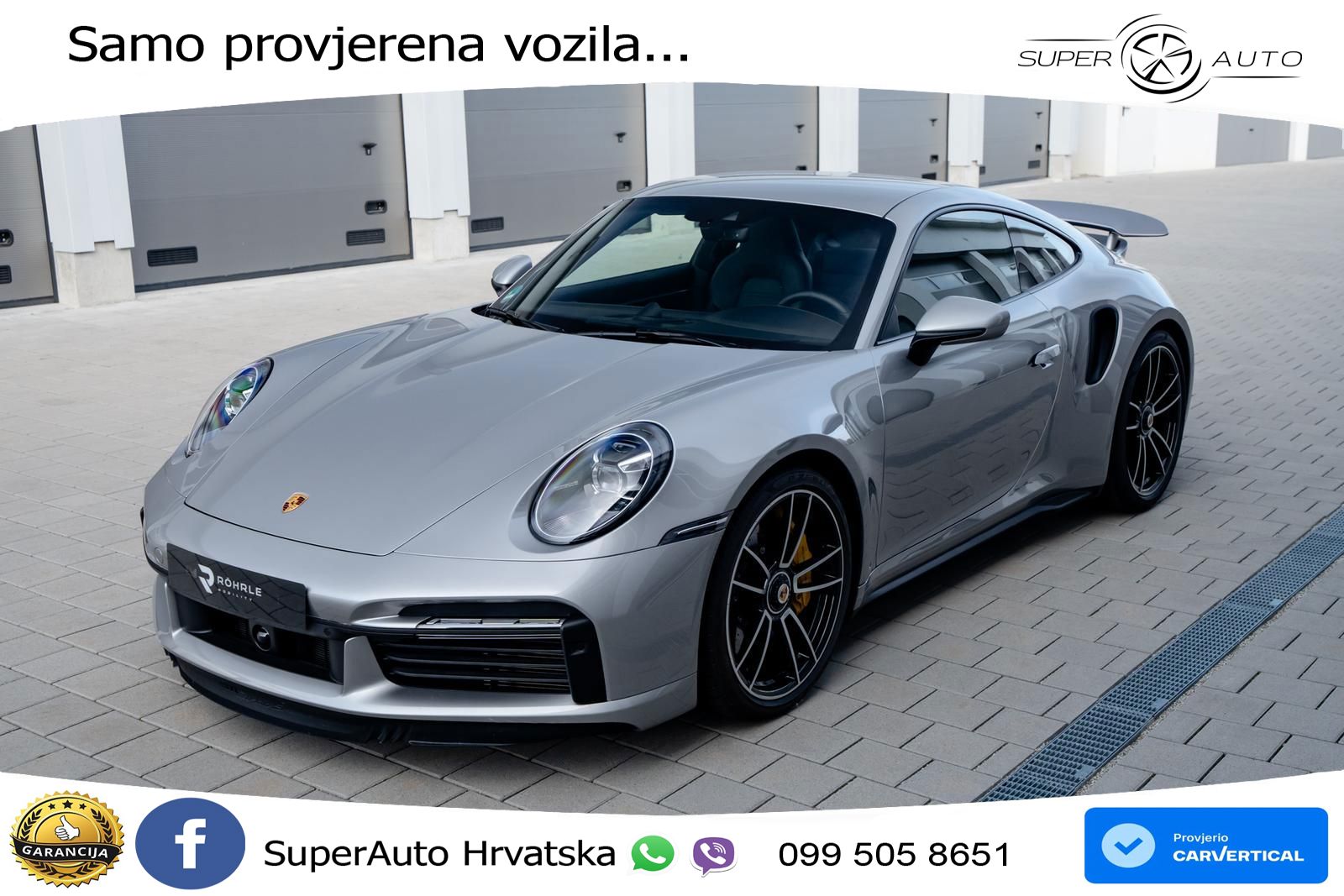 Porsche 911 Turbo S 3.8 (650 KS) PDK LED+GR SJED+ACC