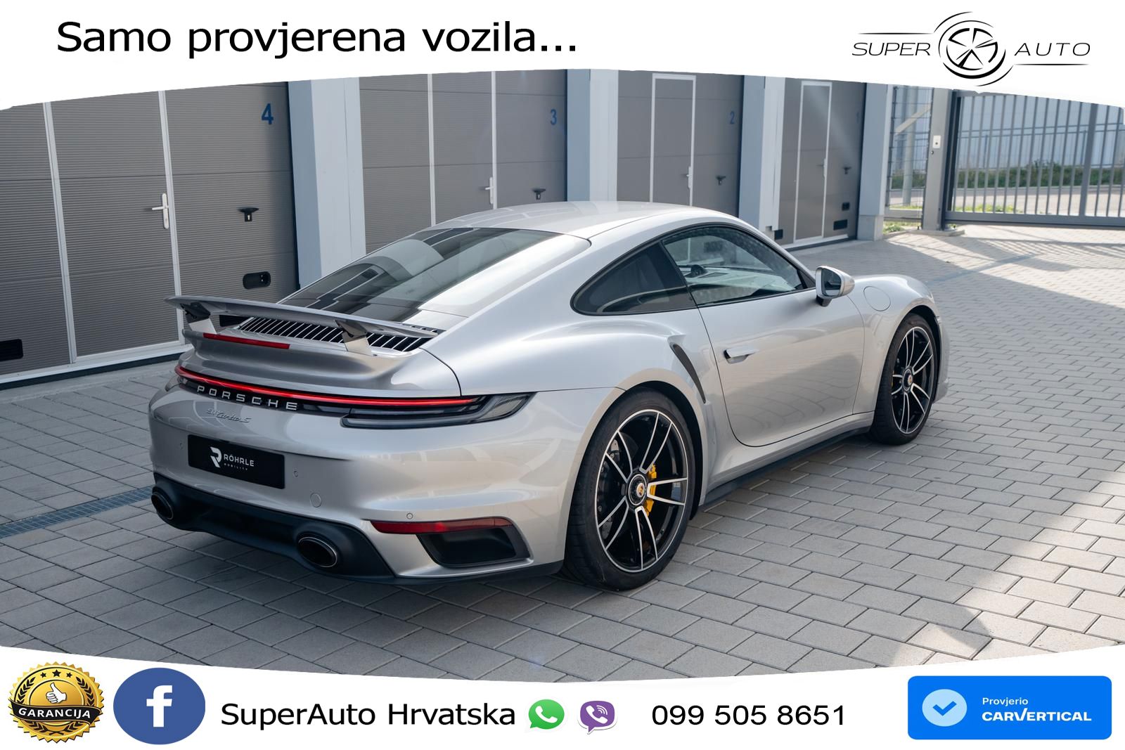 Porsche 911 Turbo S 3.8 (650 KS) PDK LED+GR SJED+ACC