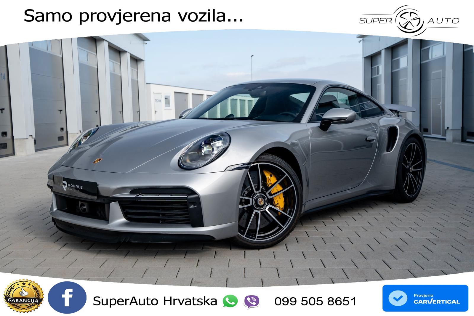 Porsche 911 Turbo S 3.8 (650 KS) PDK LED+GR SJED+ACC