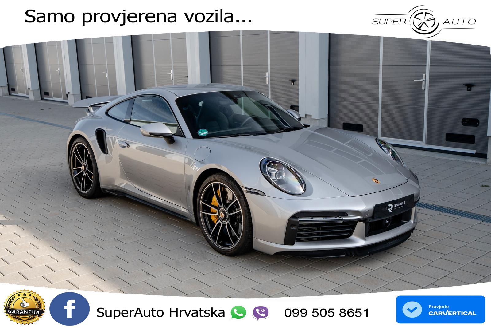 Porsche 911 Turbo S 3.8 (650 KS) PDK LED+GR SJED+ACC