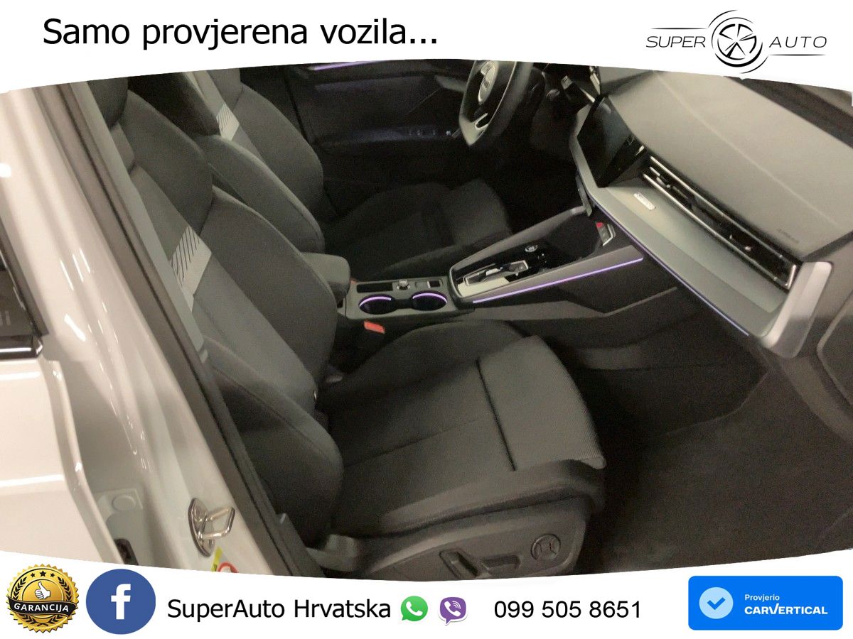 Audi A3 Sportback 40 TFSI (204 KS) quattro S tronic advanced LED+GR SJED+ACC
