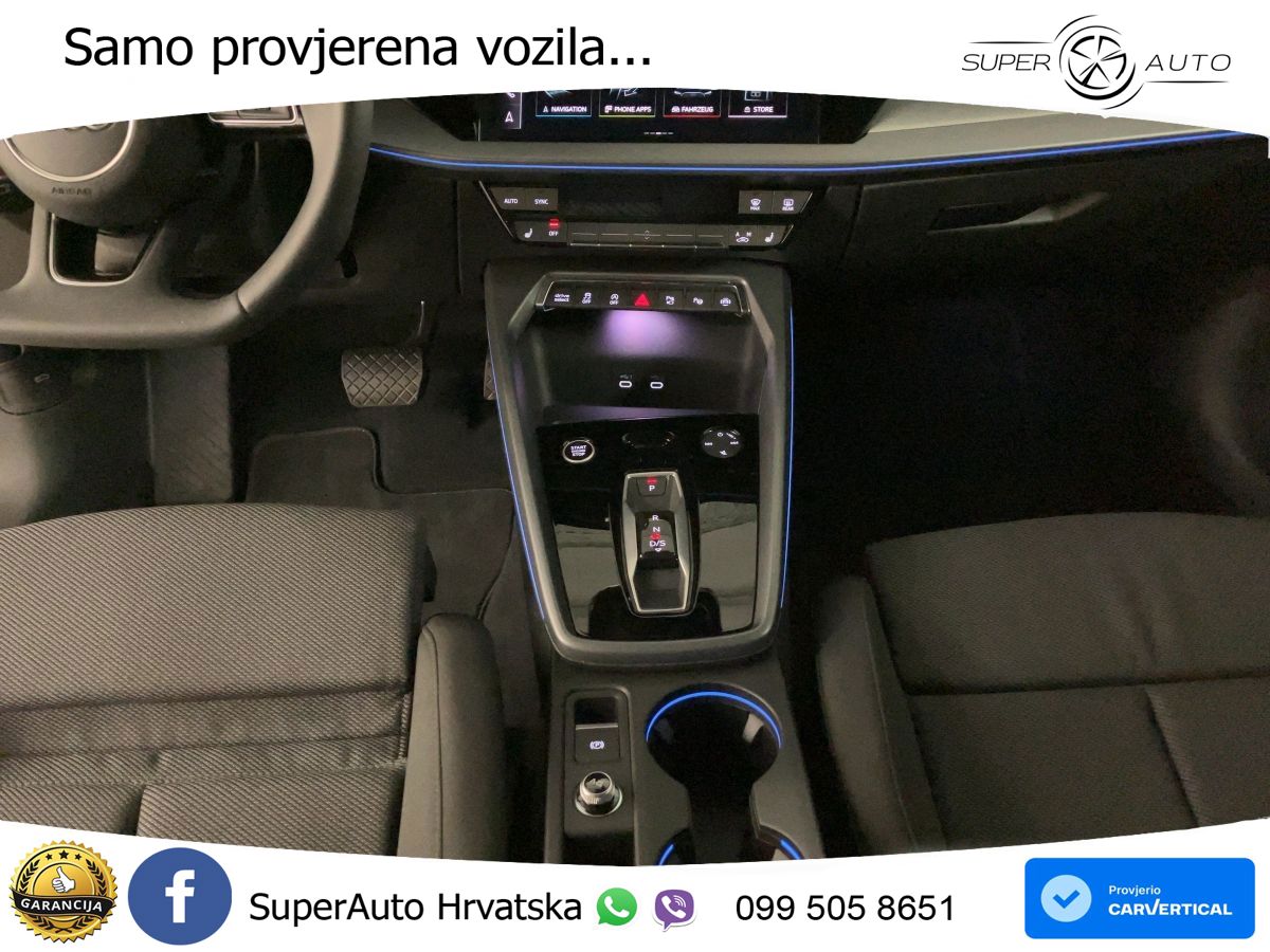 Audi A3 Sportback 40 TFSI (204 KS) quattro S tronic advanced LED+GR SJED+ACC
