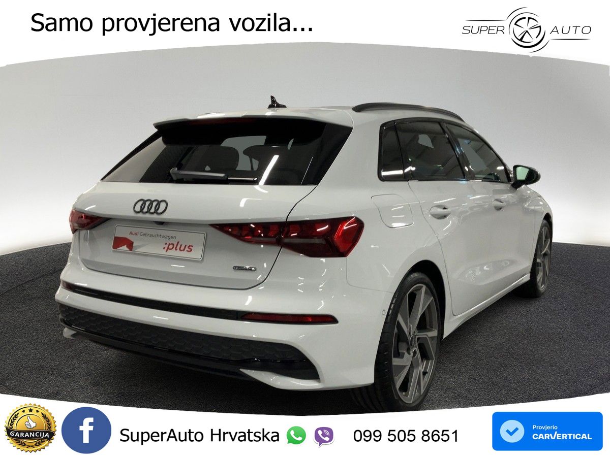Audi A3 Sportback 40 TFSI (204 KS) quattro S tronic advanced LED+GR SJED+ACC