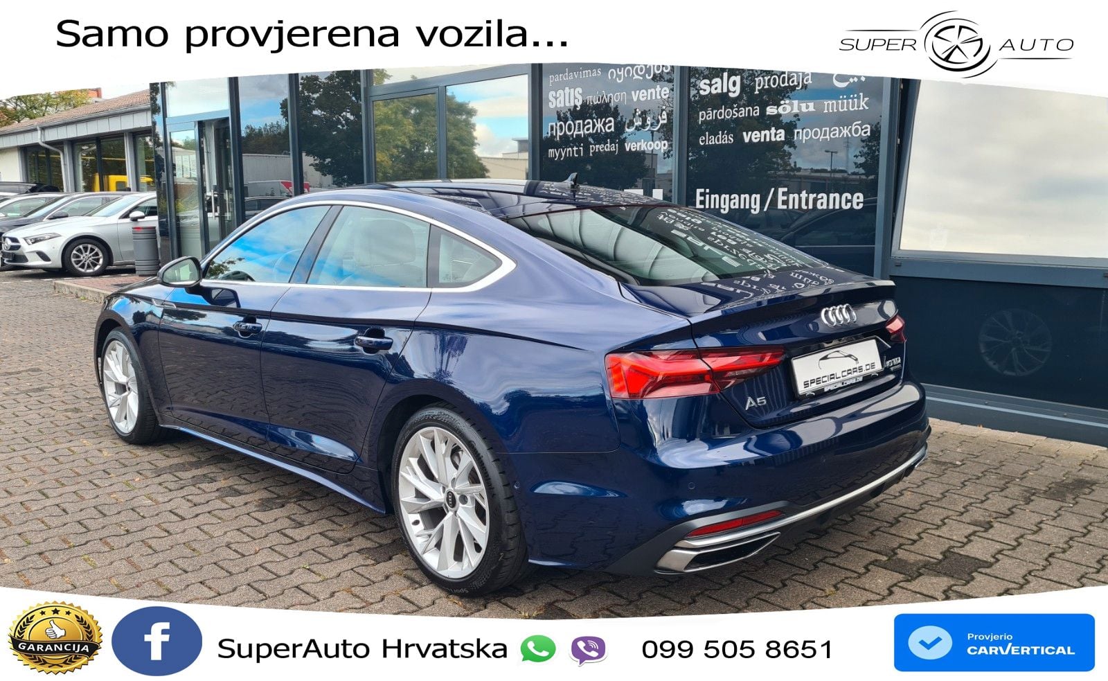 Audi A5 Sportback 40 TDI (204 KS) quattro S tronic advanced