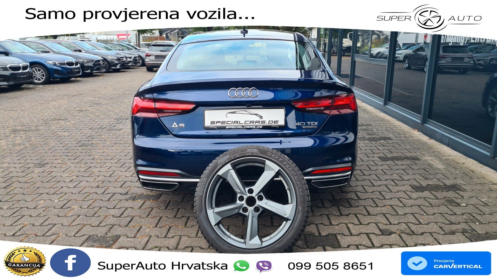 Audi A5 Sportback 40 TDI (204 KS) quattro S tronic advanced