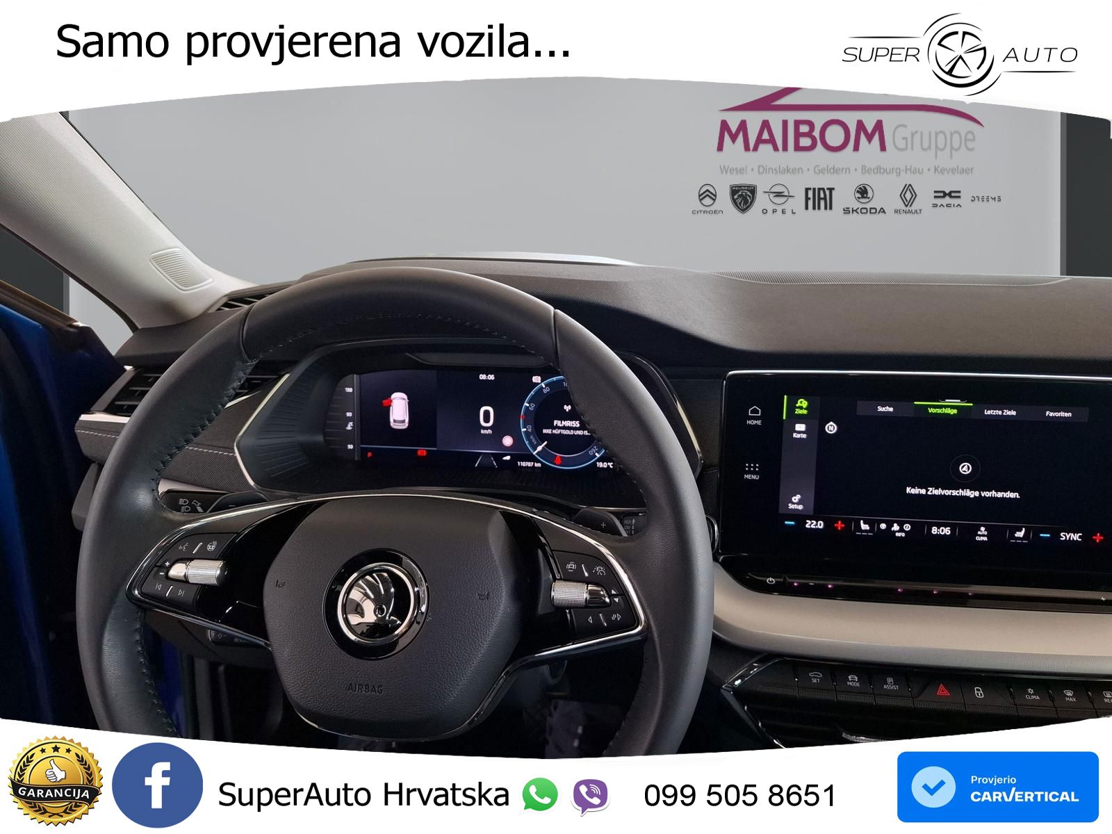Škoda Octavia Combi 2.0 TDI (150 KS) DSG LED+GR SJED+ACC
