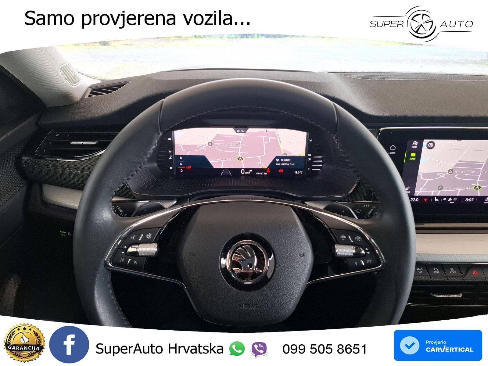 Škoda Octavia Combi 2.0 TDI (150 KS) DSG LED+GR SJED+ACC