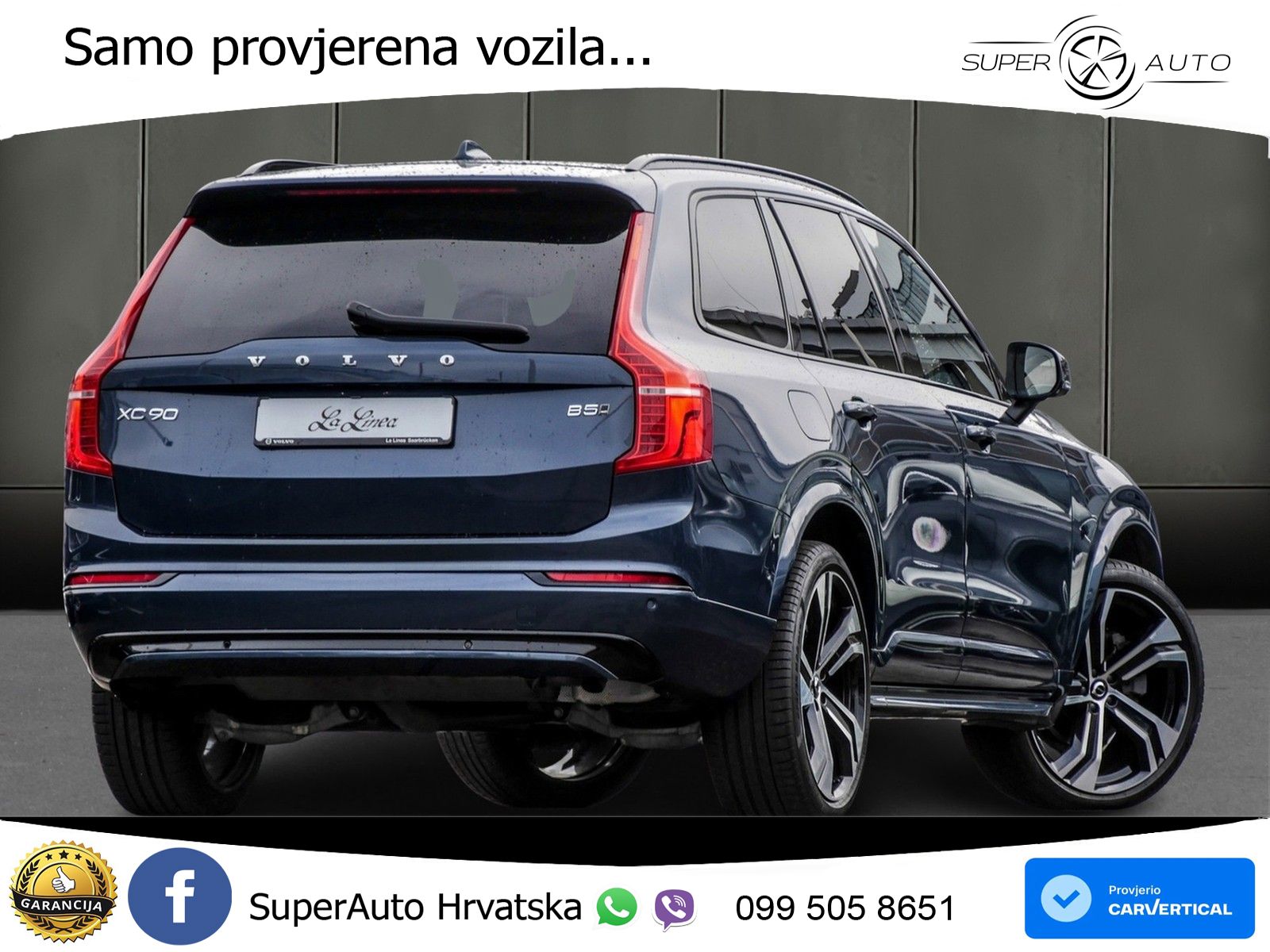 Volvo XC90 2.0 B5 Diesel AWD Automatic LED+GR SJED+ACC