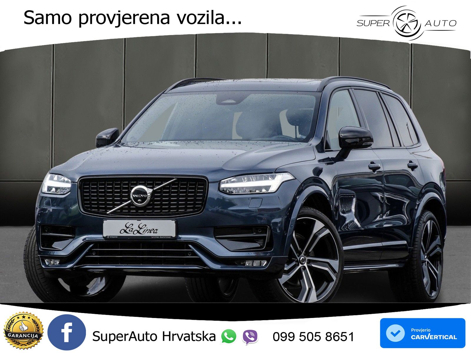 Volvo XC90 2.0 B5 Diesel AWD Automatic LED+GR SJED+ACC