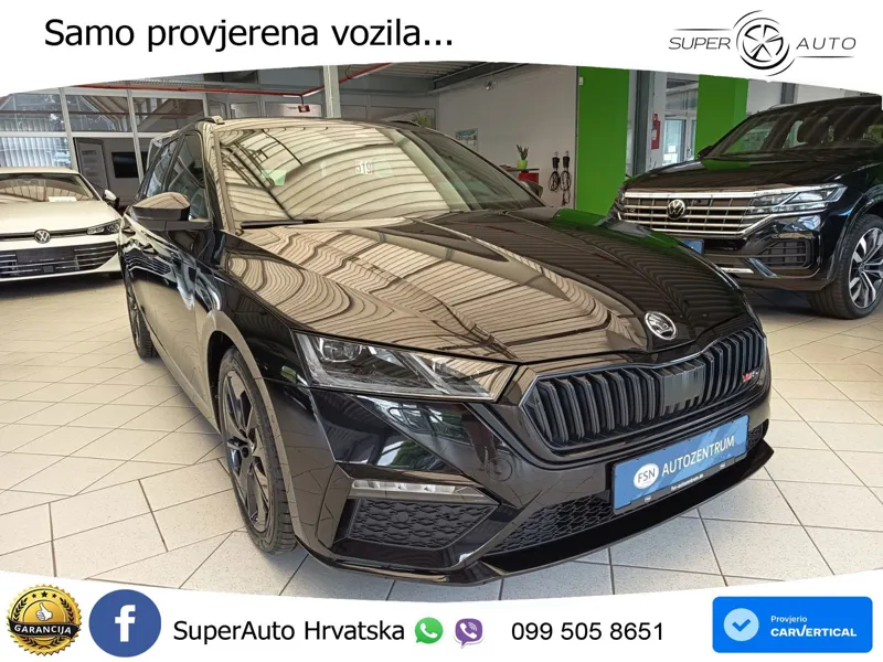 Škoda Octavia Combi RS 2.0 TDI (200 KS) DSG LED+GR SJED+ACC