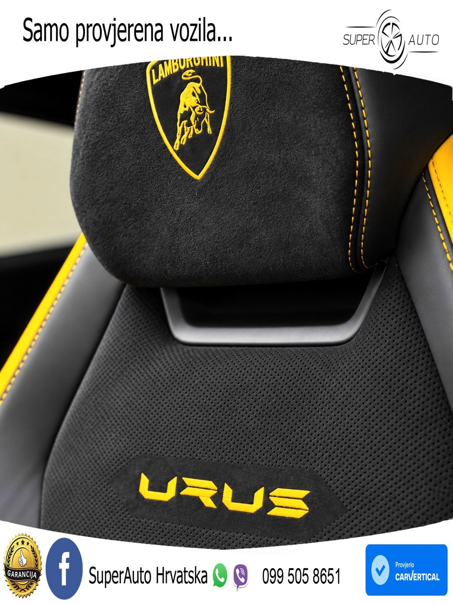Lamborghini Urus S 4.0 V8 (666 KS) 4WD Automatic ACC+HEAD+4xGR SJED+360+PANO