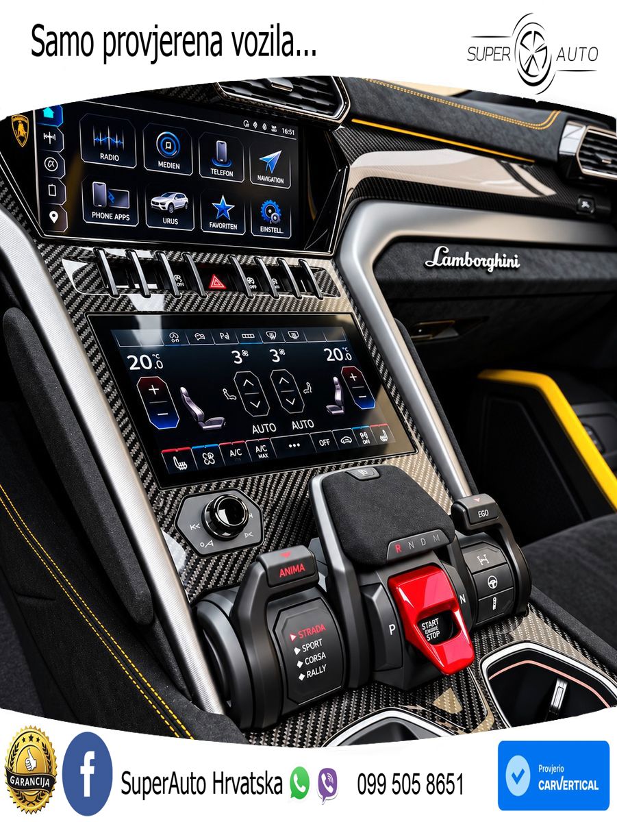 Lamborghini Urus S 4.0 V8 (666 KS) 4WD Automatic ACC+HEAD+4xGR SJED+360+PANO