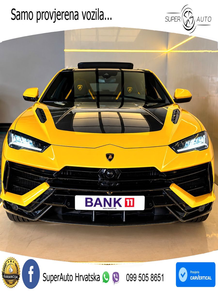 Lamborghini Urus S 4.0 V8 (666 KS) 4WD Automatic ACC+HEAD+4xGR SJED+360+PANO