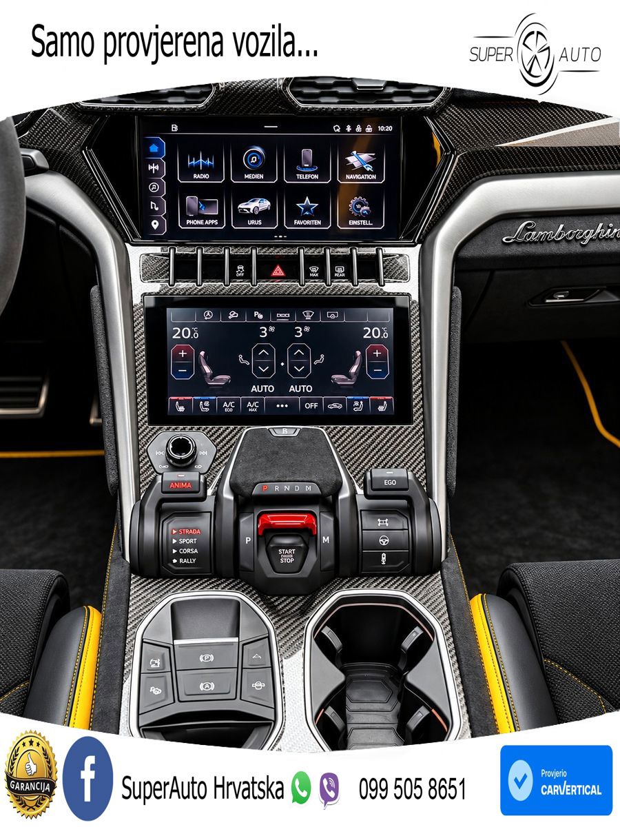 Lamborghini Urus S 4.0 V8 (666 KS) 4WD Automatic ACC+HEAD+4xGR SJED+360+PANO