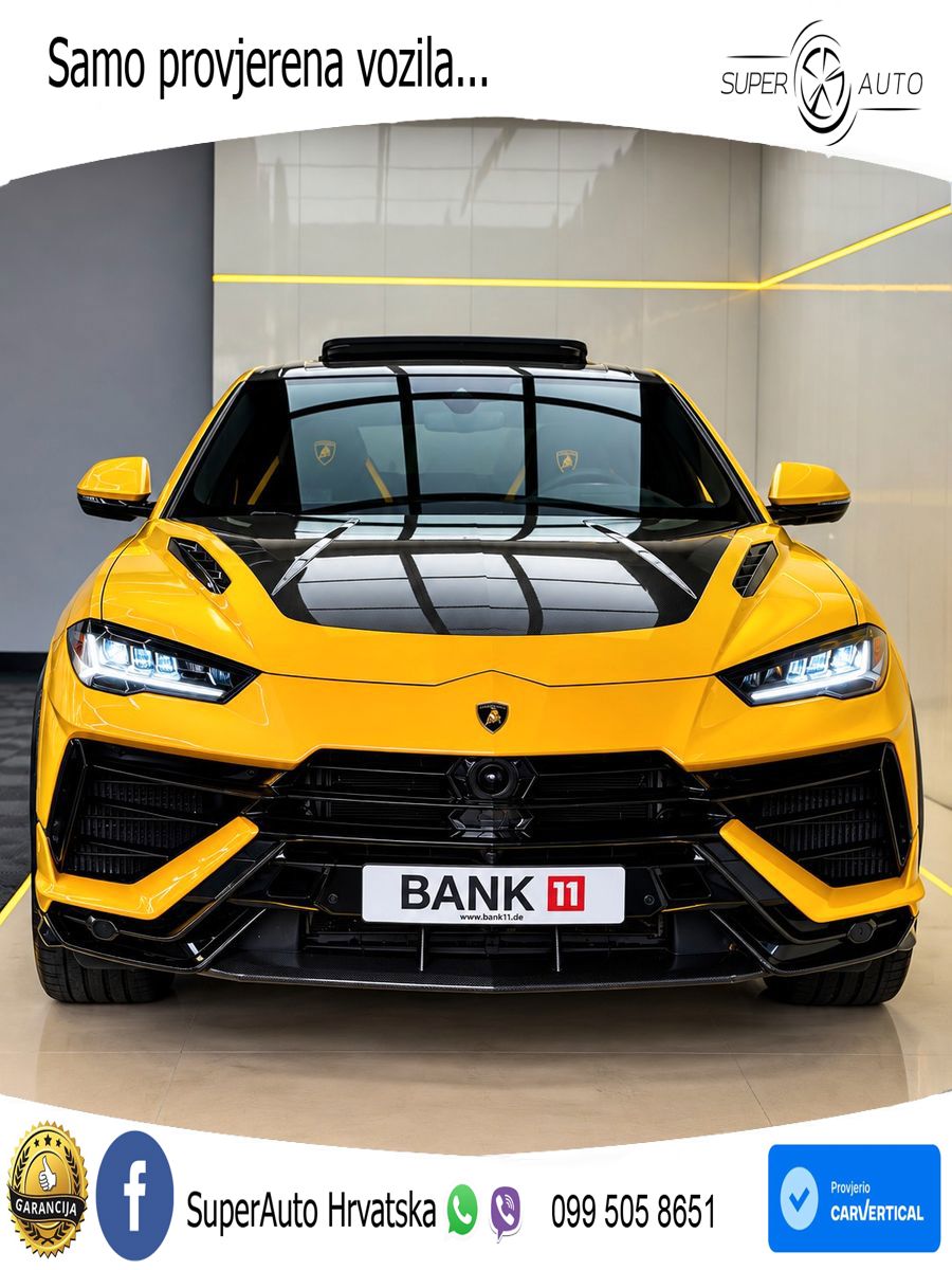 Lamborghini Urus S 4.0 V8 (666 KS) 4WD Automatic ACC+HEAD+4xGR SJED+360+PANO