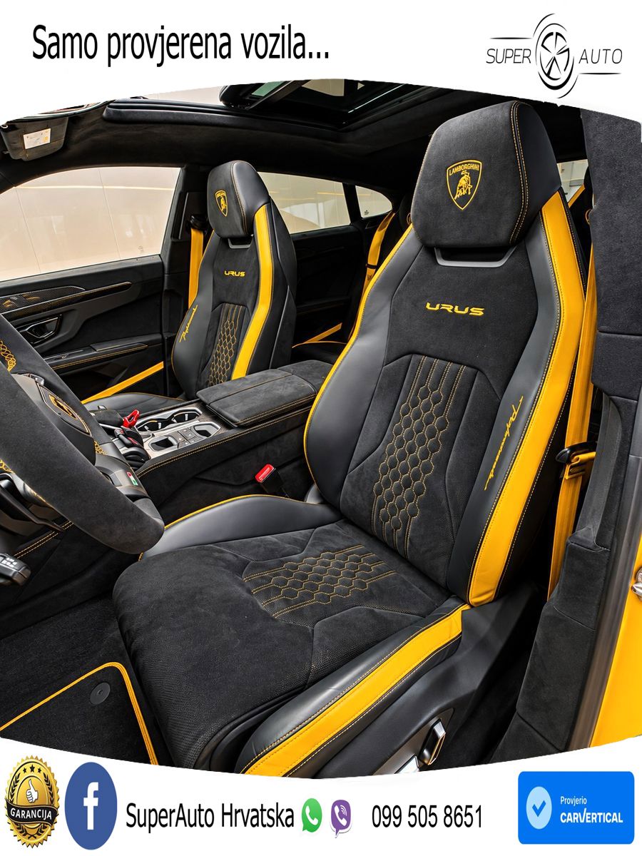 Lamborghini Urus S 4.0 V8 (666 KS) 4WD Automatic ACC+HEAD+4xGR SJED+360+PANO