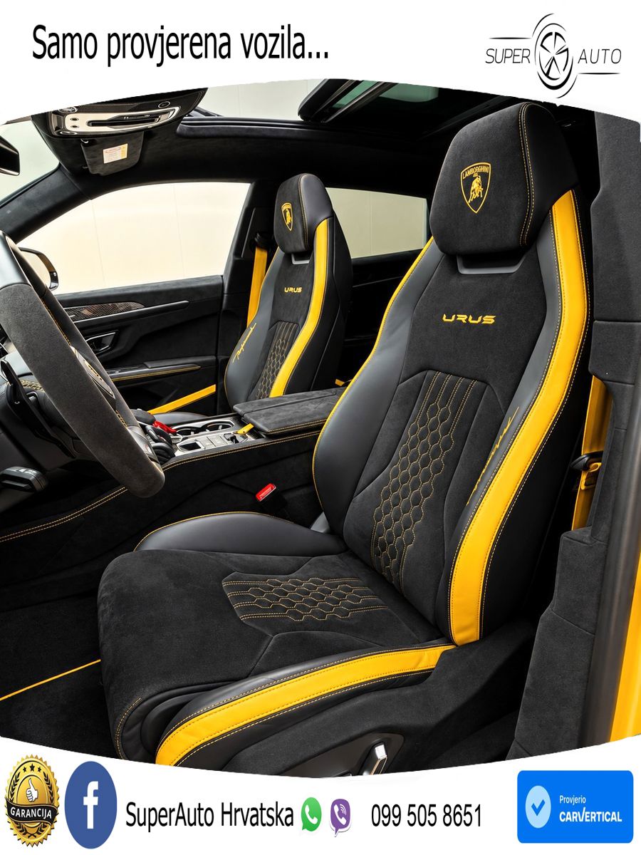 Lamborghini Urus S 4.0 V8 (666 KS) 4WD Automatic ACC+HEAD+4xGR SJED+360+PANO