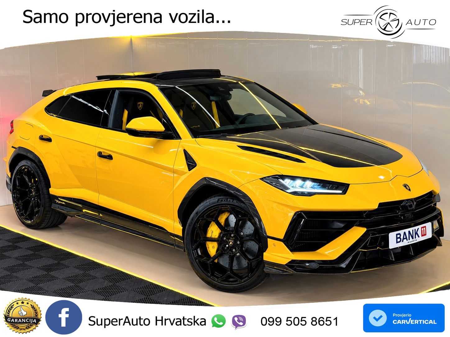 Lamborghini Urus S 4.0 V8 (666 KS) 4WD Automatic ACC+HEAD+4xGR SJED+360+PANO