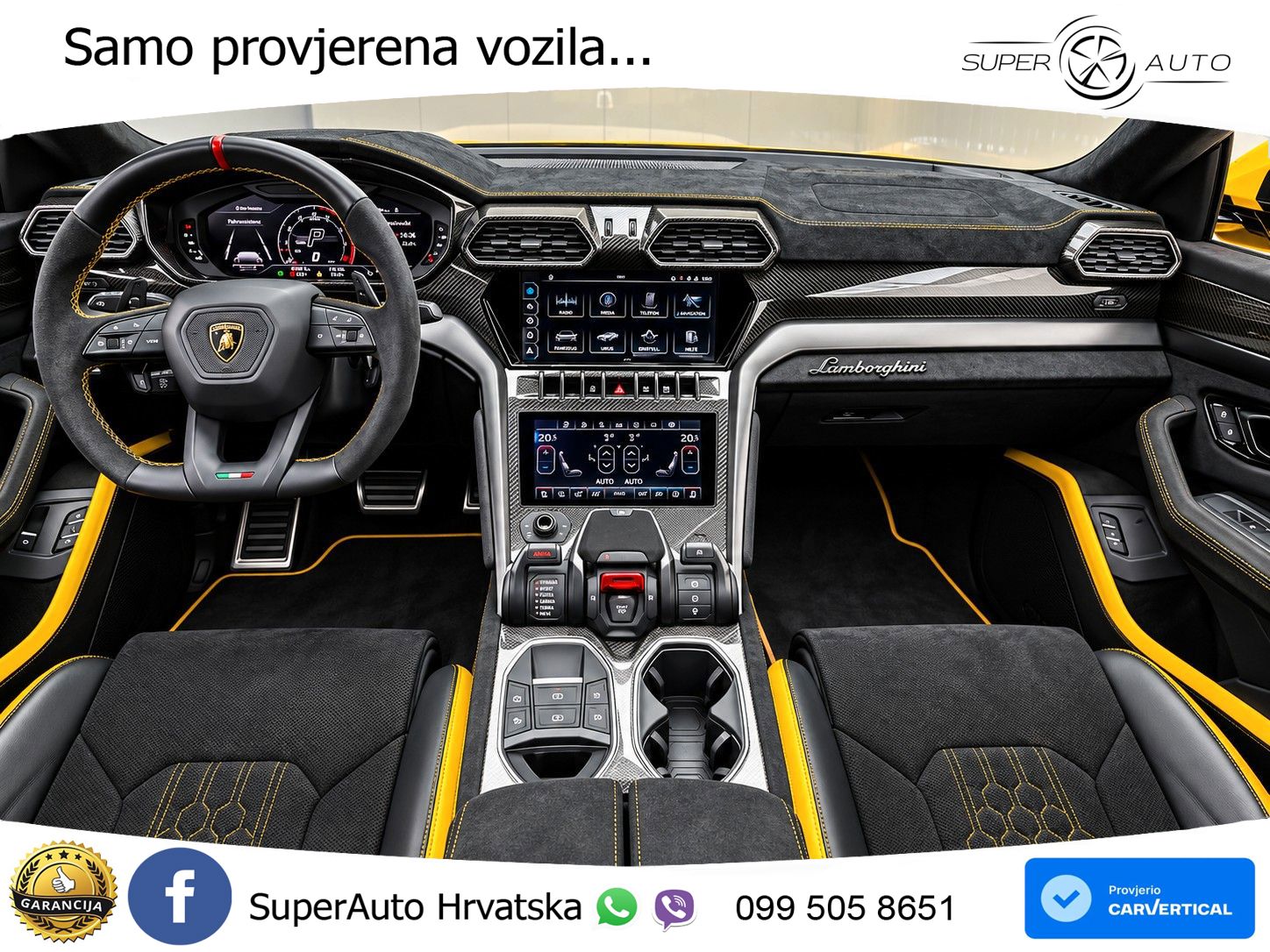 Lamborghini Urus S 4.0 V8 (666 KS) 4WD Automatic ACC+HEAD+4xGR SJED+360+PANO