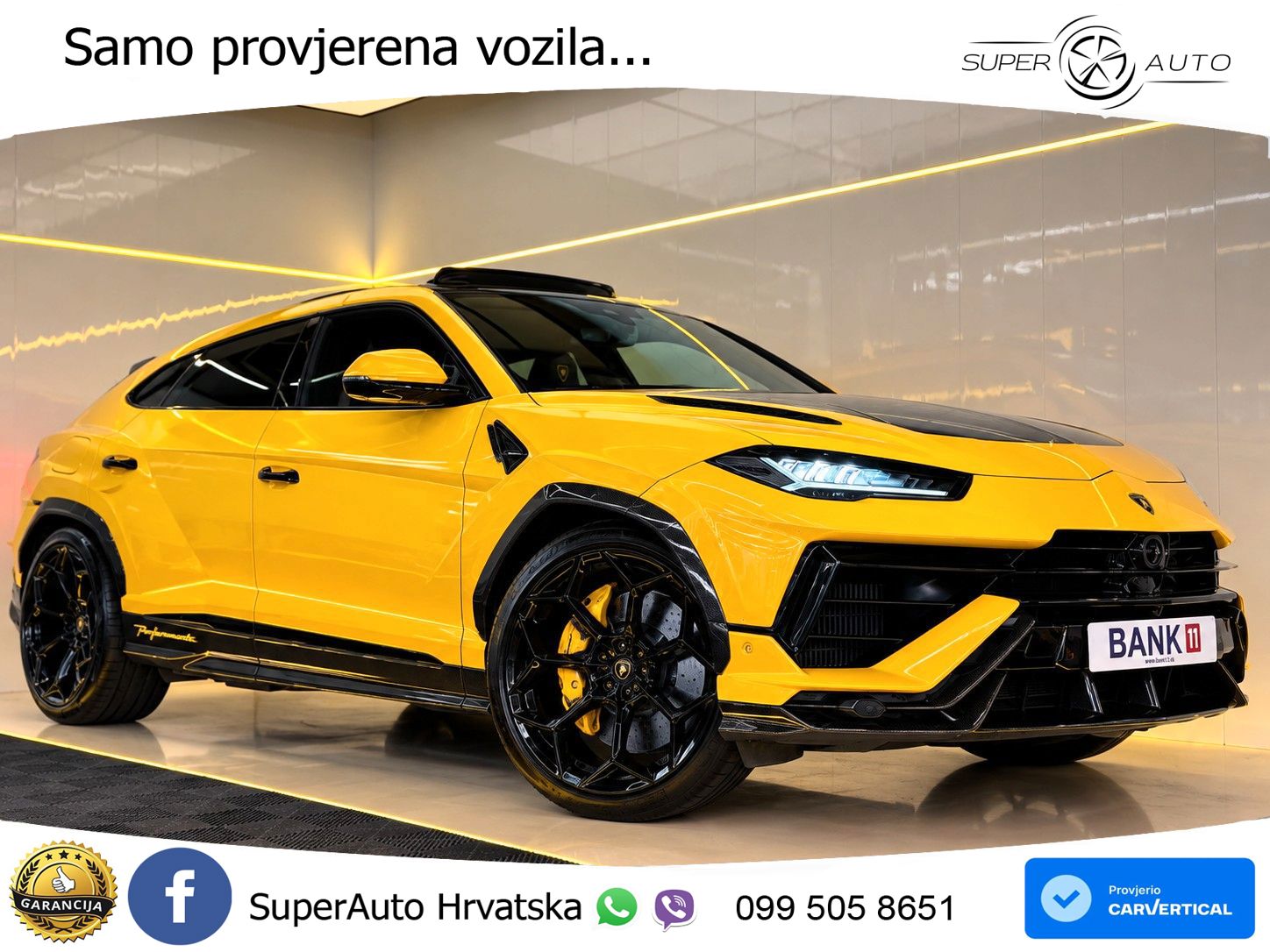 Lamborghini Urus S 4.0 V8 (666 KS) 4WD Automatic ACC+HEAD+4xGR SJED+360+PANO