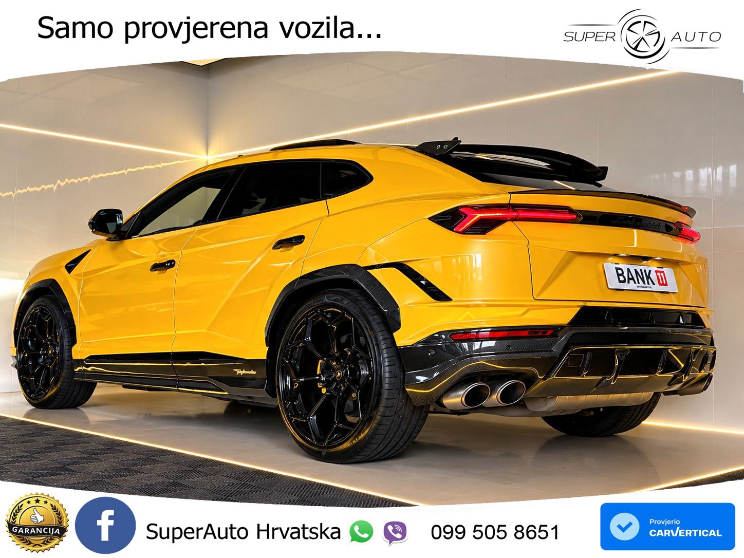Lamborghini Urus S 4.0 V8 (666 KS) 4WD Automatic ACC+HEAD+4xGR SJED+360+PANO