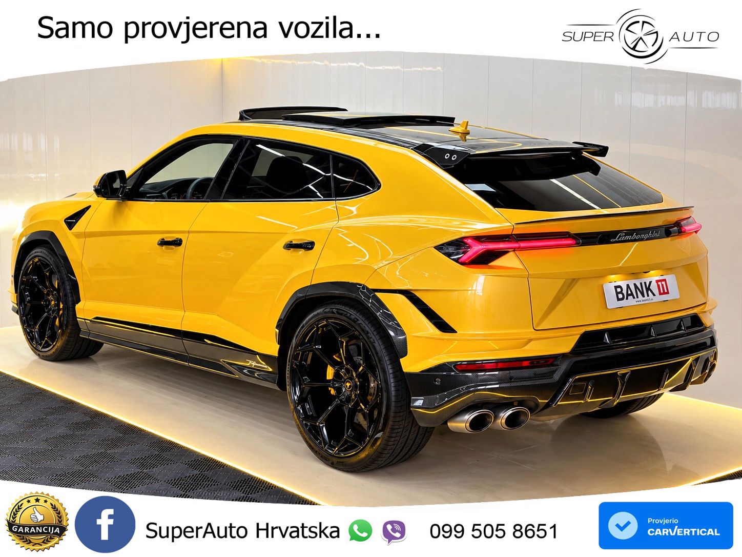 Lamborghini Urus S 4.0 V8 (666 KS) 4WD Automatic ACC+HEAD+4xGR SJED+360+PANO