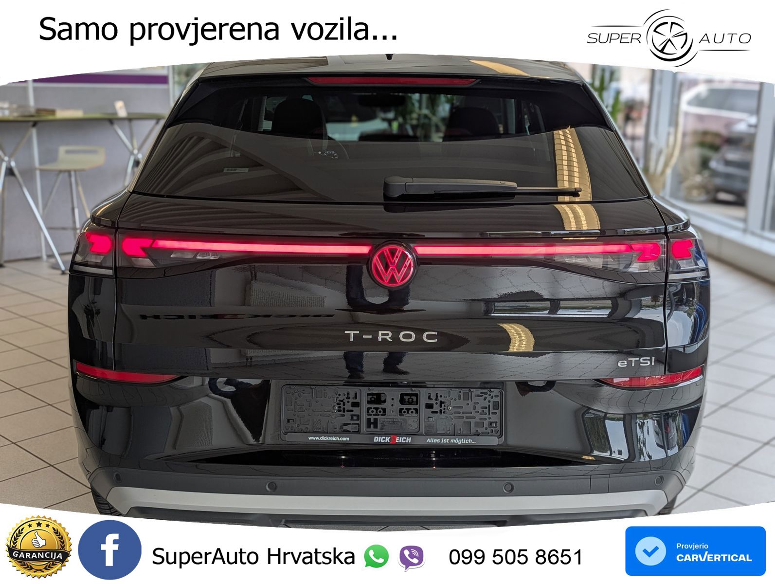 Volkswagen T-Roc 1.5 eTSI (150 KS)  DSG LED+GR SJED+ACC