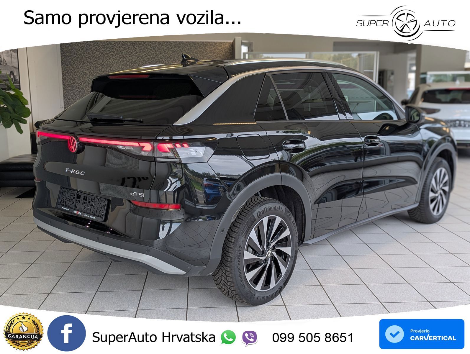 Volkswagen T-Roc 1.5 eTSI (150 KS)  DSG LED+GR SJED+ACC