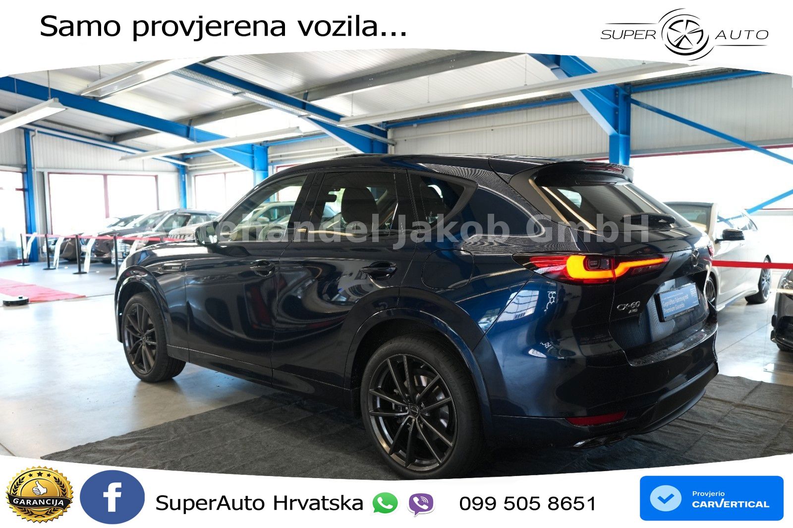 Mazda CX-60 3.3 e-Skyactiv D (254 KS) AWD Automatic LED+GR SJED+ACC