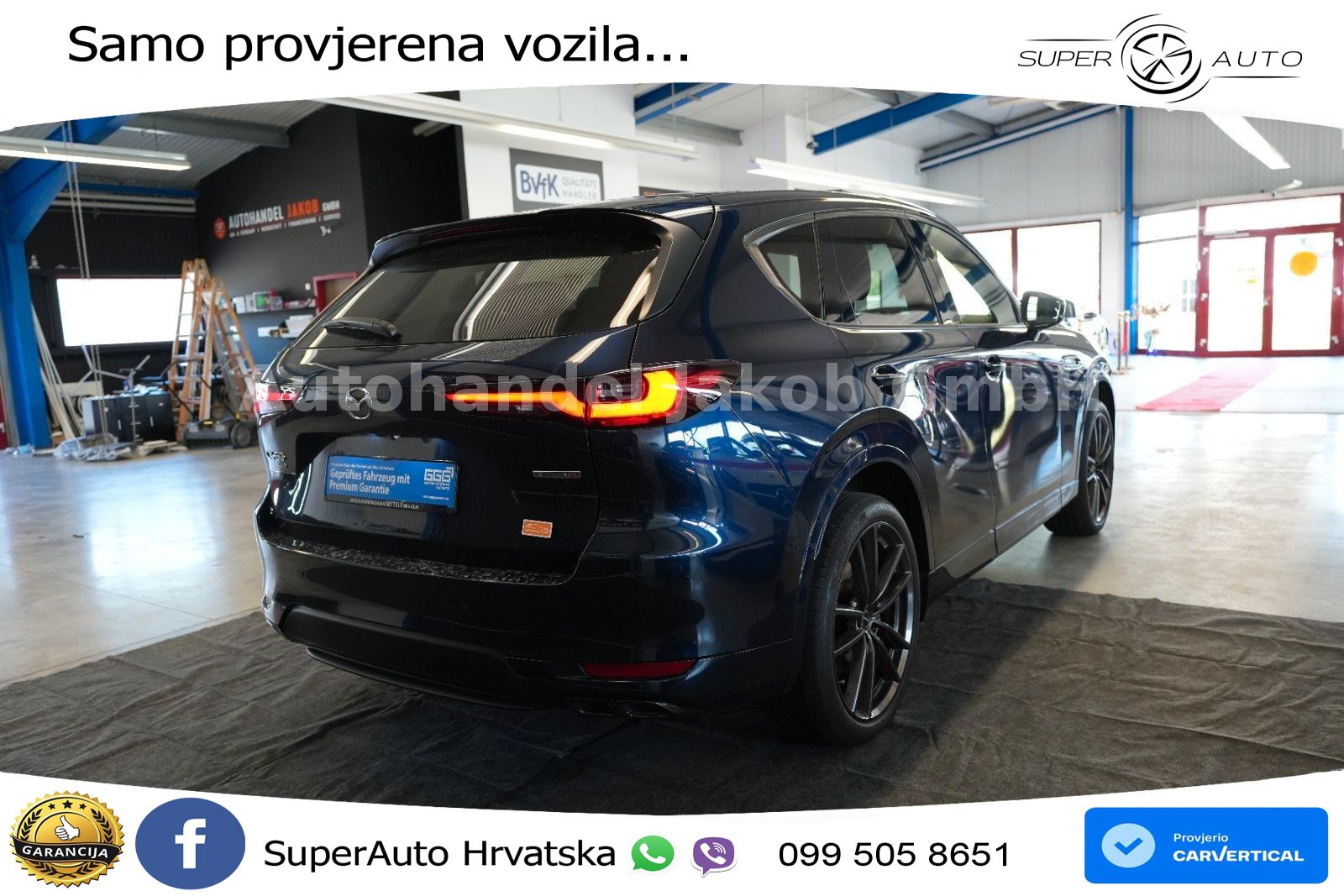Mazda CX-60 3.3 e-Skyactiv D (254 KS) AWD Automatic LED+GR SJED+ACC