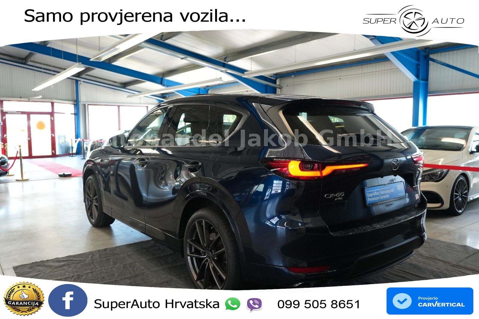Mazda CX-60 3.3 e-Skyactiv D (254 KS) AWD Automatic LED+GR SJED+ACC