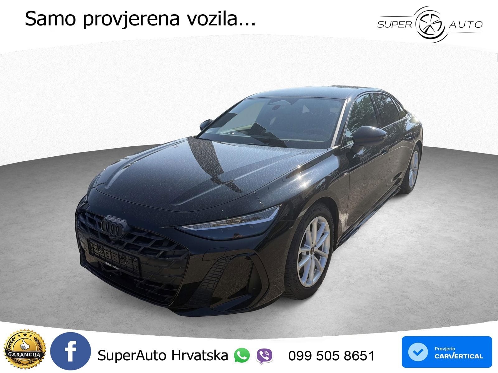Audi A6 2.0 TDI (204 KS) quattro S tronic S line LED+GR SJED+ACC