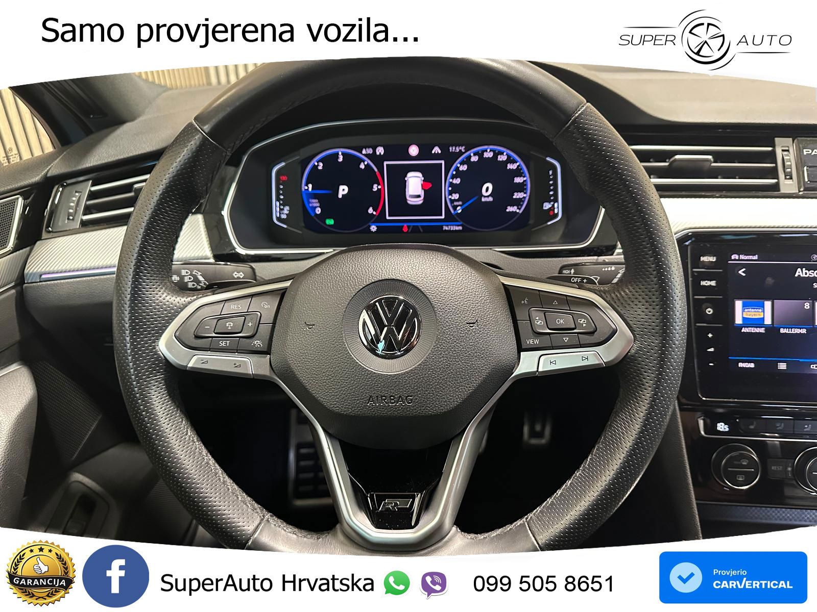 Volkswagen Passat Variant 2.0 TDI (240 KS) 4MOTION DSG R-Line LED+GR SJED+ACC