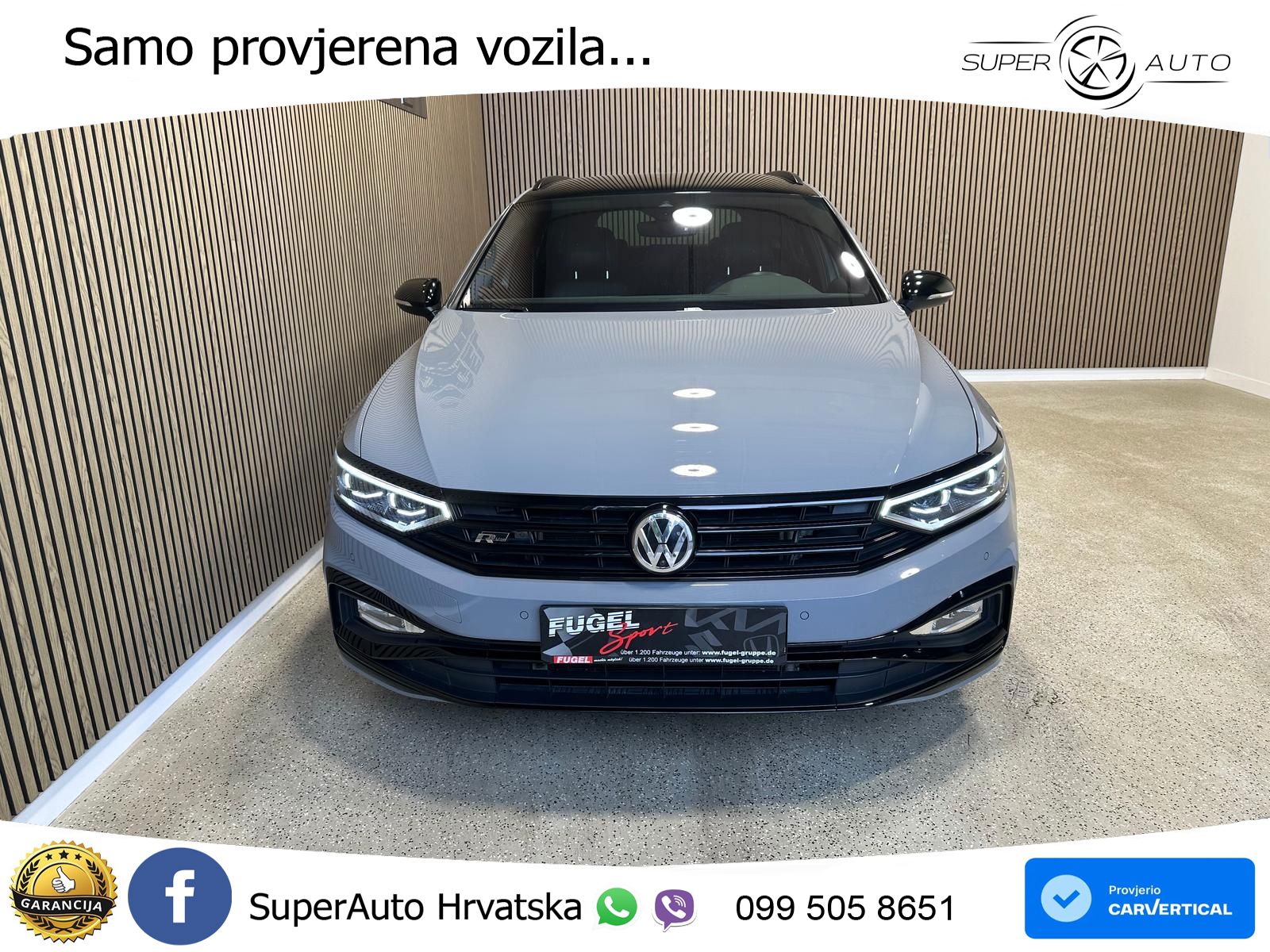 Volkswagen Passat Variant 2.0 TDI (240 KS) 4MOTION DSG R-Line LED+GR SJED+ACC